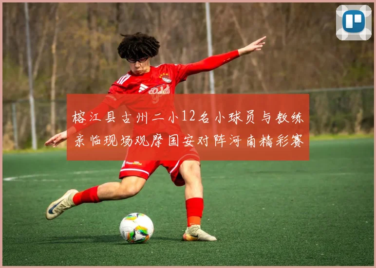 榕江县古州二小12名小球员与教练亲临现场观摩国安对阵河南精彩赛事